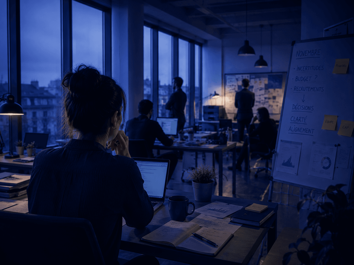 Novembre 2025 : l'incertitude ne fragilise pas les managers, elle révèle leurs réflexes